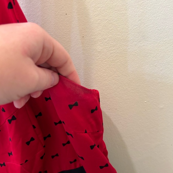 Torrid Bow Print Dress - Picture 8 of 9